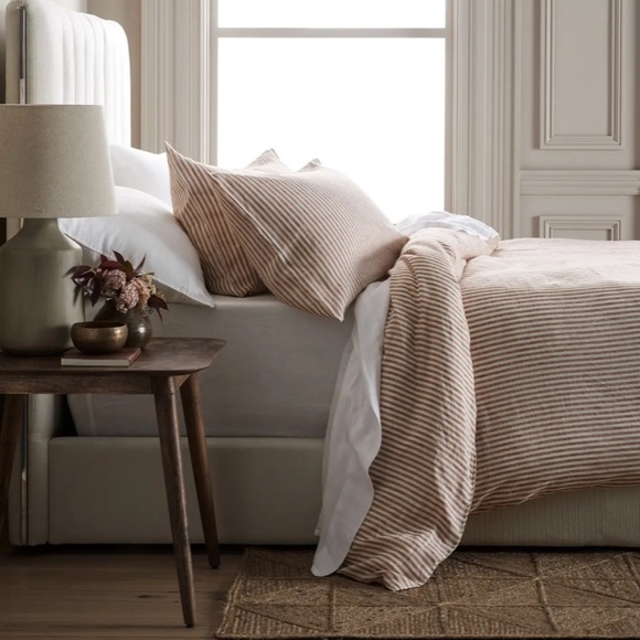 Quince European Linen Duvet Cover set NWOT - Picture 2 of 3